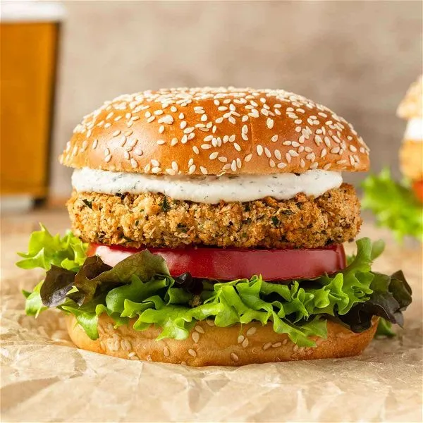Chicken Patty Burger