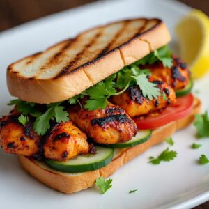 Chicken Peri Peri Panini Sandwich