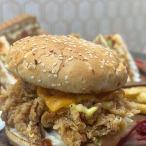 Zinger Burger with Fries