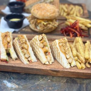 Chicken BBQ Panini Sandwich